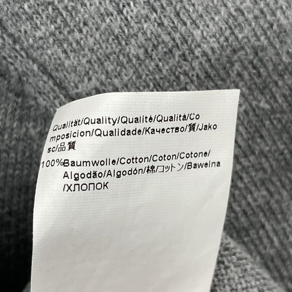 Hugo Boss Sweater Mens Large Grey Midler VNeck Regular Fit Pullover - Picture 9 of 9